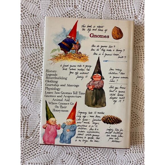 1977 Gnomes Book by Wil Huygen & Rien Poortvliet – First US Edition - Picture 9 of 9
